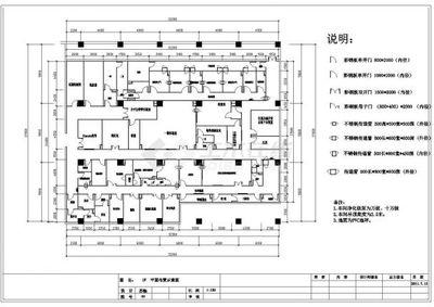 某公司凈化行業動物實驗室設計施工圖